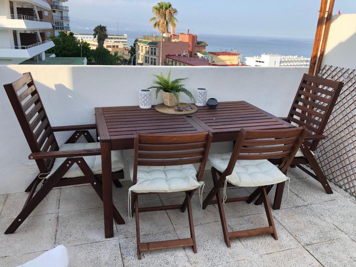 El Cortijuelo: Seaside Triplex with Rooftop Terrace Torremolinos Exterior photo